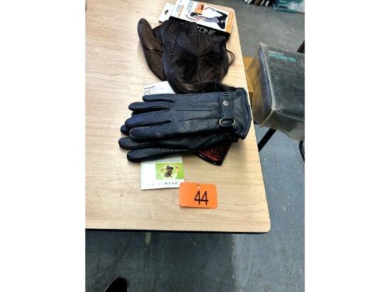 Gloves, Wig, Etc.