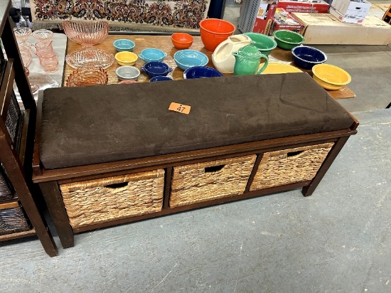 Bench With Storage