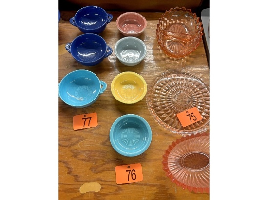 4 Fiesta Bowls - 5"
