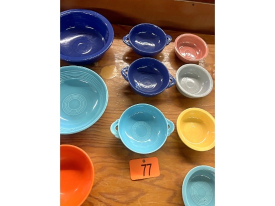 3 Fiesta Bowls - 5"