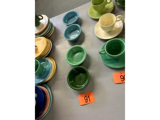 4 Fiesta Bowls - 5"