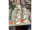Row of Glassware