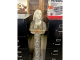 Marble Bust & Pedestal