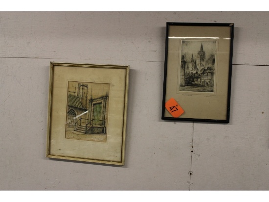 2 Framed Prints