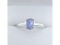 Sterling Silver Natural Tanzanite Ring