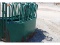 Tombstone Round Bale Feeder