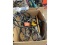 Box of Tools Including Sockets, Wrenches, Etc.