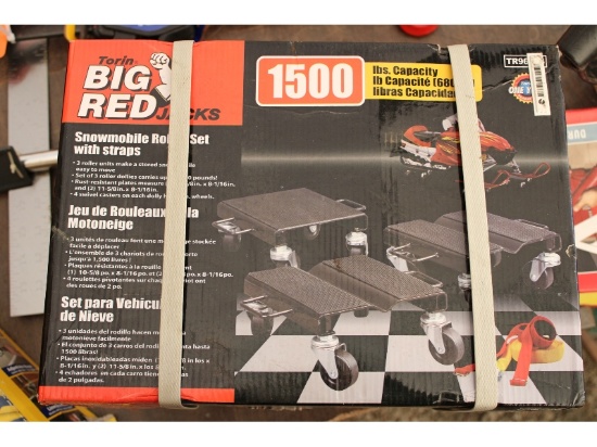 Big Red Snowmobile Stands