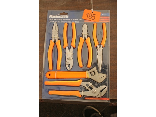 New Mastercraft Hi Vis Pliers Set