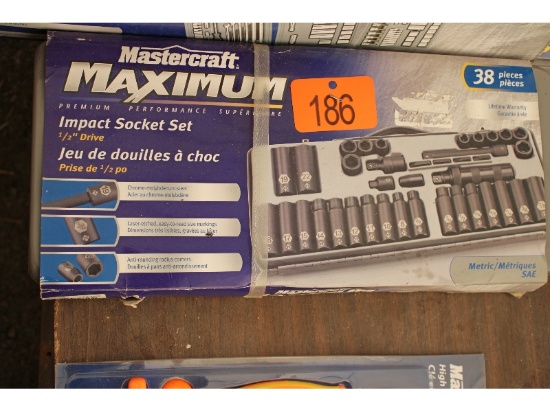 New Mastercraft Impact Socket Set