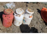 3 Milk Cans