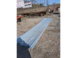 35 Sheets of Roofing Steel - 12' - 15' Long