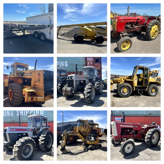 Liquidation of Farm and Construction Equipment