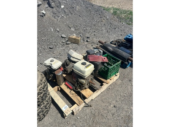 Skid of Honda Motors