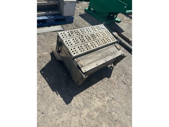 Chrome Battery Box & Step