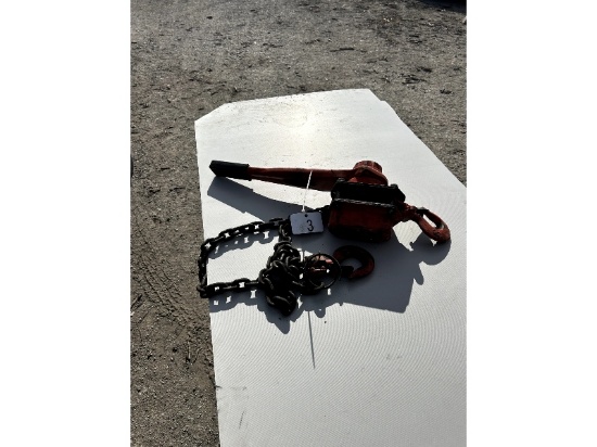 Jet 1-1/2 Ton Chain Fall