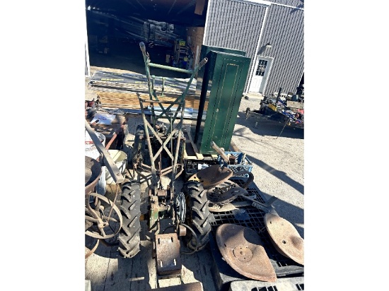 2 Antique Garden Tillers
