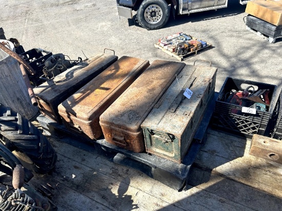 4 Steel Toolboxes