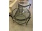 Matching Glass Top Iron Tables