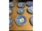 Row of Antique Plates