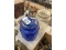 2 Glass Planter's Peanuts Jars - Clear Jar Has Crack