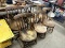 6 Gunstock Chairs