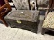 Carved Wooden Trunk