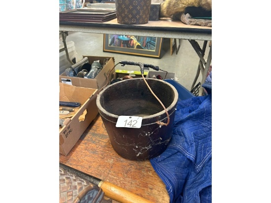 Antique Wooden Bucket