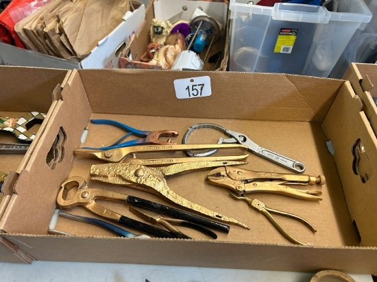 Box of Wrenches & Pliers