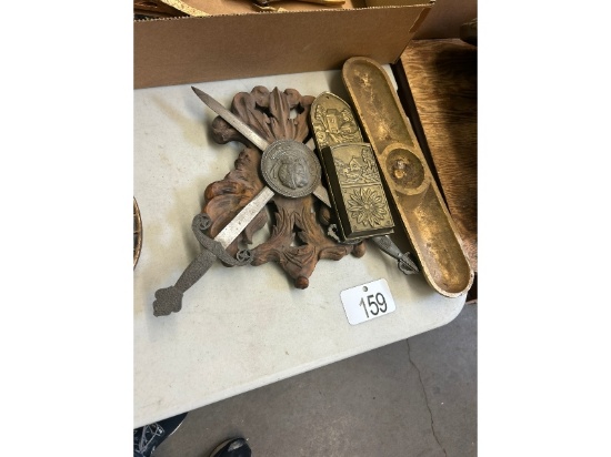 Crest, Ash Tray, Etc.