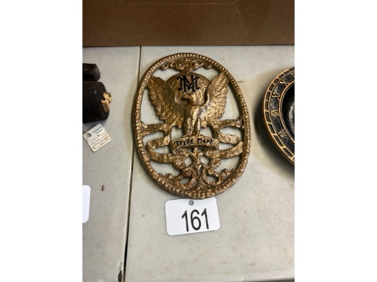 Cast Iron Plaque
