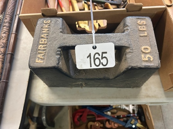 50lb Fairbanks Weight