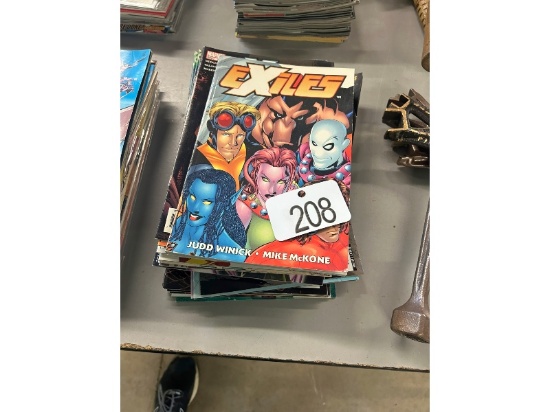 Stack of DC & Marvel Comics