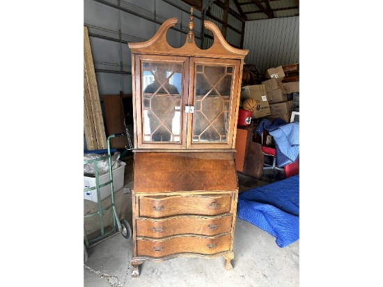 Drop Front China Cabinet