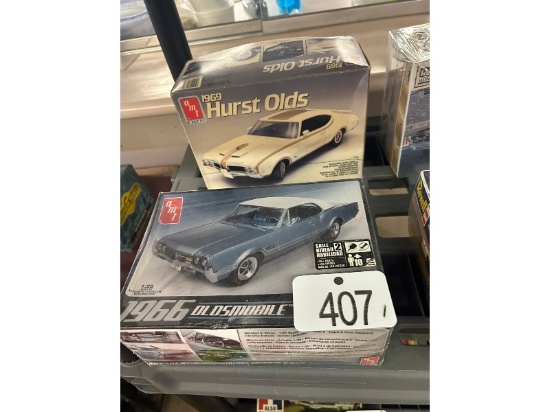 2 Model Car Kits
