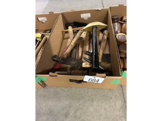 Box of Antique Tools