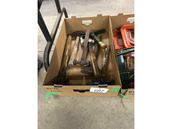 Box of Antique Tools