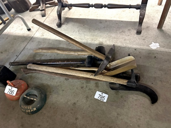 Coal Shovel, Lumber Stamps, Etc.