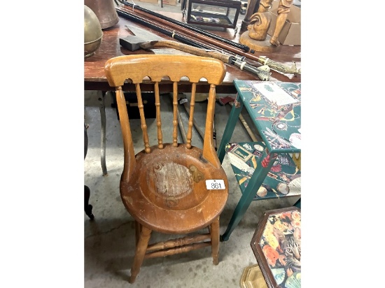 Gun Stock Chair