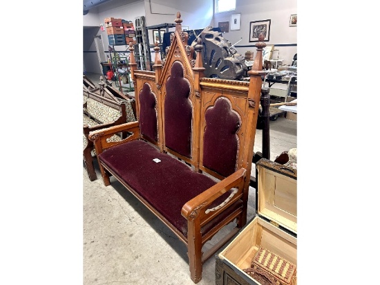Victorian Church Pew