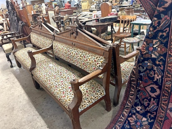 Victorian Church Pew
