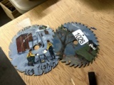 Painted Saw Blades