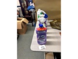 Row of Cleaning Supplies