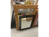 2 Framed Mirrors