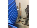 Gold Pick & 2 Railway Hammers