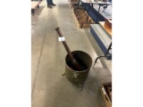 Clawfoot Brass Bucket, Etc.