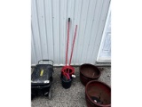 Mop Bucket & Brooms