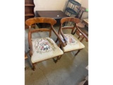 Needlepoint Arm Chairs