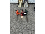 2 Electric Chainsaws & Hedge Trimmer