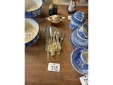 Row of Silverware, Etc.